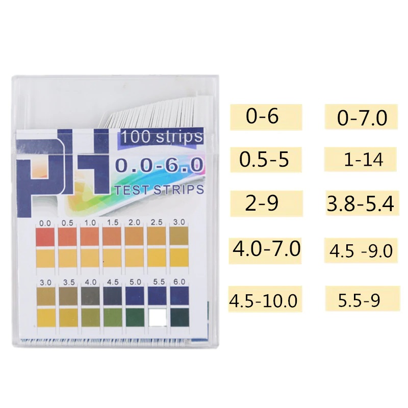 boîte de 100 Bandelettes de test de pH Maroc