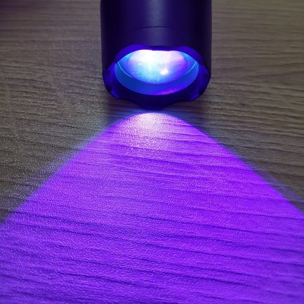 2 en 1 torche UV ultraviolet à double lumière Maroc