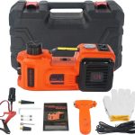 Cric et gonfleur électrique 2-en-1 - 12V 5T