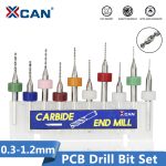 Ensemble 10 pièces Mini foret carbure d'acier de tungstène pour Circuit imprimé Maroc