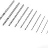 Perceuse à main en aluminium de 0,3 à 3,4 mm avec mandrin sans clé + 10 forets hélicoïdaux Maroc