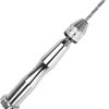 Perceuse à main en aluminium de 0,3 à 3,4 mm avec mandrin sans clé + 10 forets hélicoïdaux Maroc