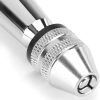 Perceuse à main en aluminium de 0,3 à 3,4 mm avec mandrin sans clé + 10 forets hélicoïdaux Maroc