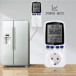 Wattmètre numérique Compteur de puissance AC 220V