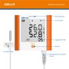 Elitech GSP-8 enregistreur de données de température et d'humidité 100000 Points Maroc