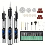 Kit d'outils de Gravure Rechargeable pour Bijoux Verre Bois Plastique Pierre Métal Maroc