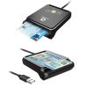 Lecteur de carte d'identité RFID NFC CIE sans contact et à contact Maroc
