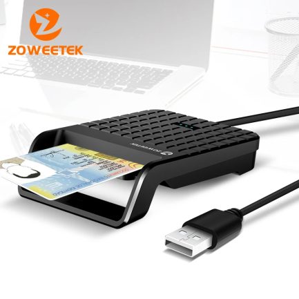 ZW-12026-5 Lecteur de carte d'identité USB Maroc