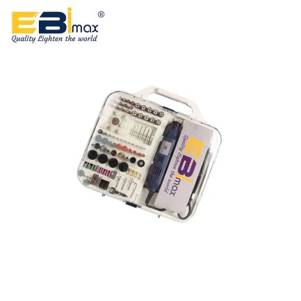 EBImax EM-600 Mini perceuse électrique 220V 180w flexible 162 pièces Maroc
