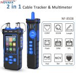 NOYAFA NF-8508 Testeur de câble multifonction pour RJ1145 PoE fibre optique Maroc