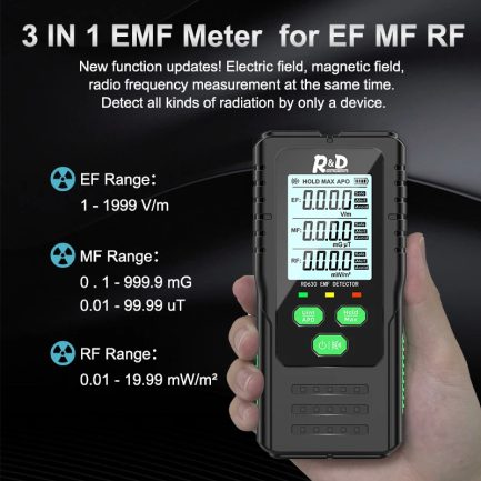 RD630 Testeur détecteur rayonnement champ électromagnétique EMF Maroc