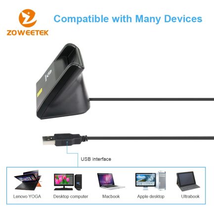ZW-12026-3 lecteur de carte USB IC DNIE DNI EMV CAC