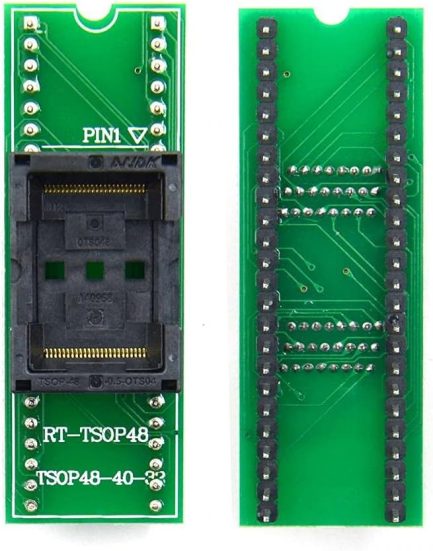 Adaptateur TSOP48 Vers DIP48 pour RT809F RT809H XELTEK