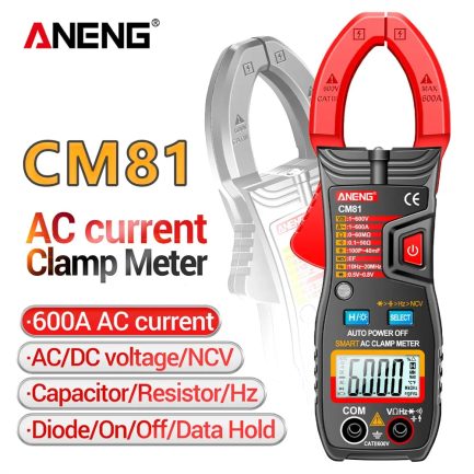 ANENG CM80CM81 pince multimètre ampèremètre numérique Maroc