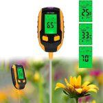 Testeur de Sol 4 en 1 Humidité, Température, pH, Luminosité Maroc