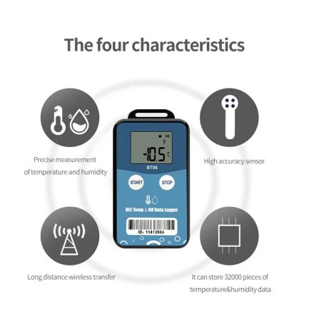 TZ-BT06 Data Logger Bluetooth Température et Humidité Maroc