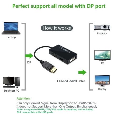 Adaptateur DisplayPort vers DVI