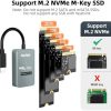 Adaptateur MAIWO M.2 NVMe USB-C 10 Gbps Maroc