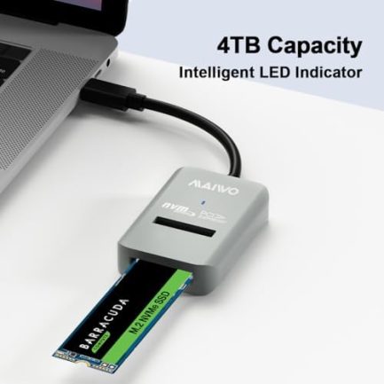 Adaptateur MAIWO M.2 NVMe USB-C 10 Gbps Maroc