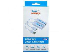 Extendeur USB RJ45 200m : Connectivité Longue Distance