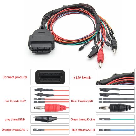 Câble OBD MPPS V21 Breakout Tricore pour Diagnostics et Reprogrammation ECU Maroc