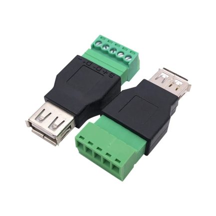 Connecteur USB 2.0 Type A Mâle Femelle 5 Broches