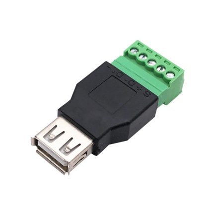 Connecteur USB 2.0 Type A Mâle Femelle 5 Broches