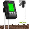 Testeur de Sol 6-en-1 pH, Fertilité, Température et Humidité Maroc