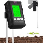 Testeur de Sol 6-en-1 pH, Fertilité, Température et Humidité Maroc