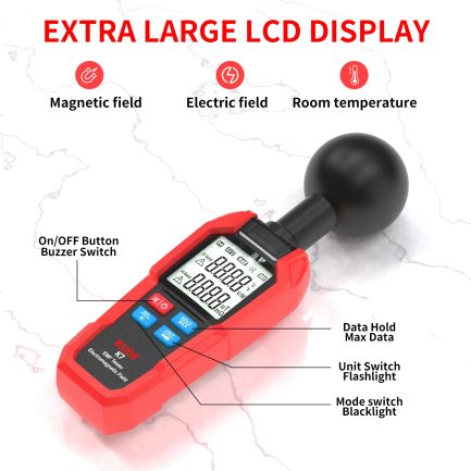 BSIDE - Testeur EMF Portable pour Rayonnements Électromagnétiques Maroc