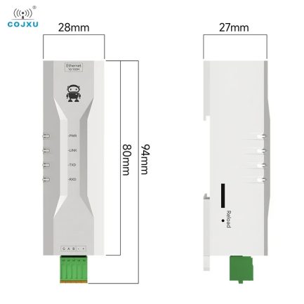 Convertisseur ModBus NE2-D11 RS485 vers Ethernet RJ45 Maroc