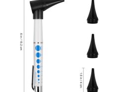 Kit Otoscope Stylo-Lampe LED avec Loupe et Lentilles Maroc