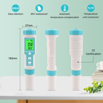 Testeur de Qualité de l’Eau C-600 – 7 en 1, Précis et Fiable Maroc – Image 3