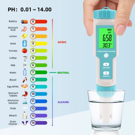 Testeur de Qualité de l’Eau C-600 – 7 en 1, Précis et Fiable Maroc