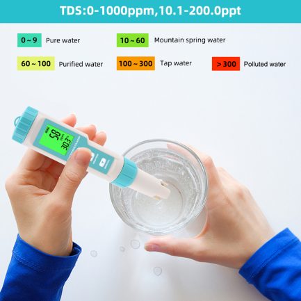 Testeur de Qualité de l’Eau C-600 – 7 en 1, Précis et Fiable Maroc