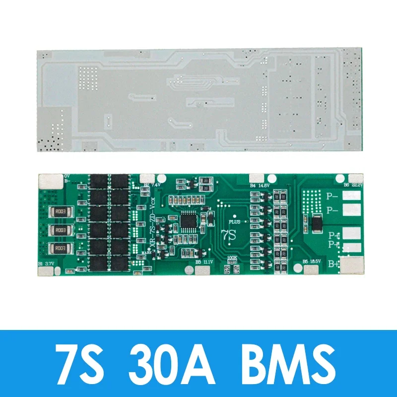 Carte BMS 7S 24V pour Batteries Li-ion 18650 Maroc