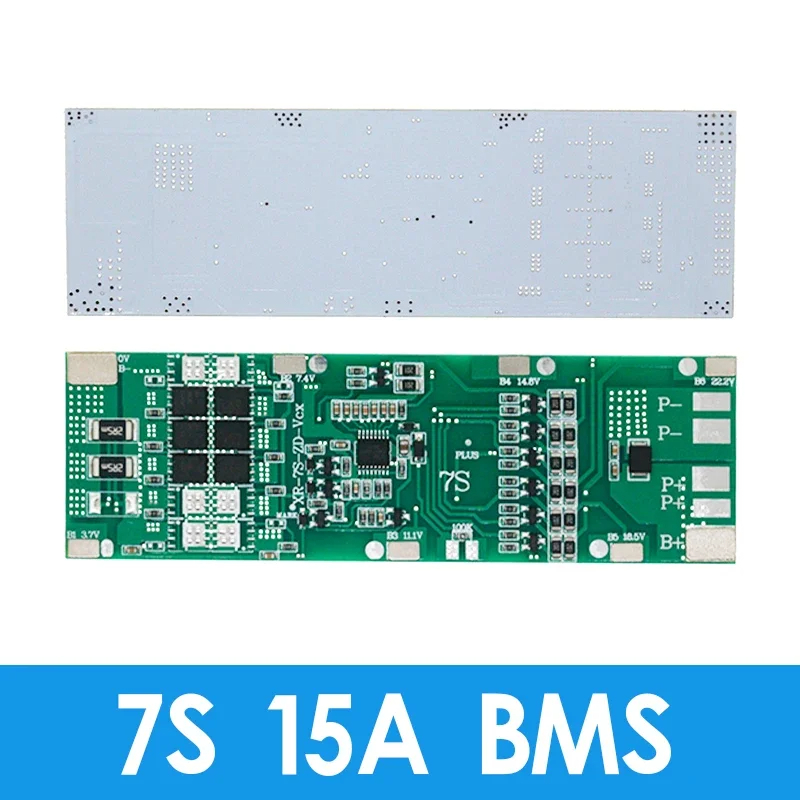 Carte BMS 7S 24V pour Batteries Li-ion 18650 Maroc