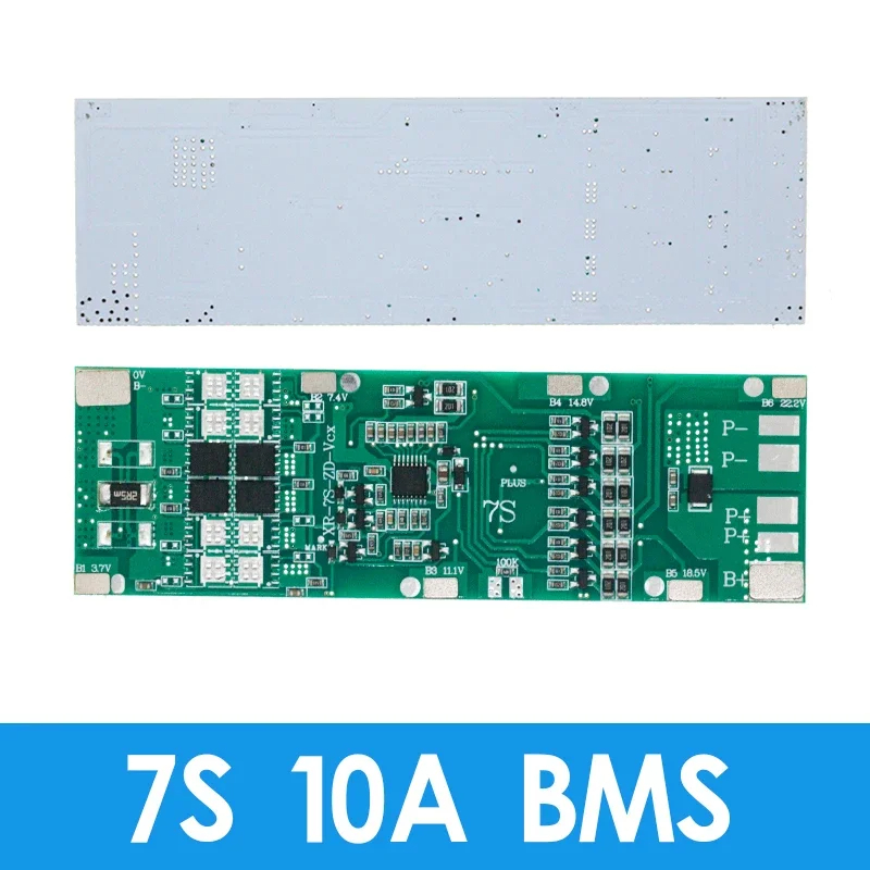 Carte BMS 7S 24V pour Batteries Li-ion 18650 Maroc