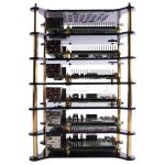 Rack Acrylique Empilable pour Cluster Raspberry Pi Maroc