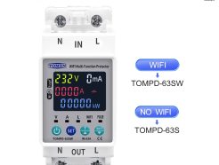 TOMPD-63S Protecteur de Tension Intelligent 63A 110V-220V Maroc