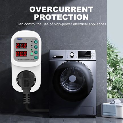 TOMZN TOSVA-16 – Prise Intelligente avec Protection Surtension, Sous-Tension et Surintensité Maroc