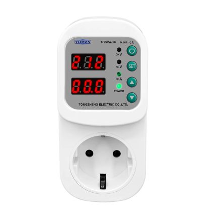 TOMZN TOSVA-16 – Prise Intelligente avec Protection Surtension, Sous-Tension et Surintensité Maroc