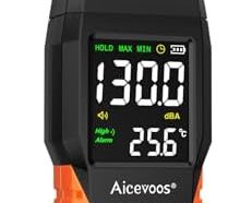 Aicevoos AS-K5 Sonomètre Numérique Portable 30 à 130 dB Maroc