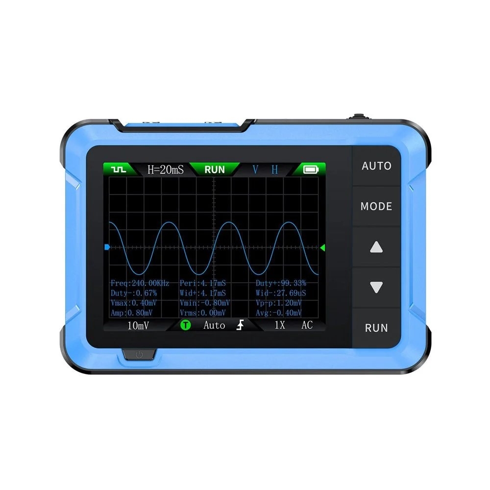 FNIRSI DSO510 PLUS Oscilloscope Portable – 10MHz + Générateur de Signal DDS Maroc