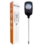 Testeur de Sol 3-en-1 – pH, Humidité, Fertilité – Sans Piles, Jardin & Plantes Maroc
