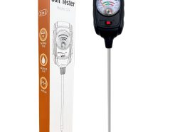 Testeur de Sol 3-en-1 – pH, Humidité, Fertilité – Sans Piles, Jardin & Plantes Maroc
