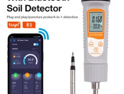 Testeur de sol 4-en-1 EC TDS CF Temp Bluetooth Maroc
