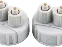 Lot de 2 Bouchons CO₂ Aquarium
