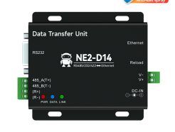 NE2-D14 NE2-D14E Convertisseur Série–Ethernet RS232 RS485 Modbus MQTT Maroc