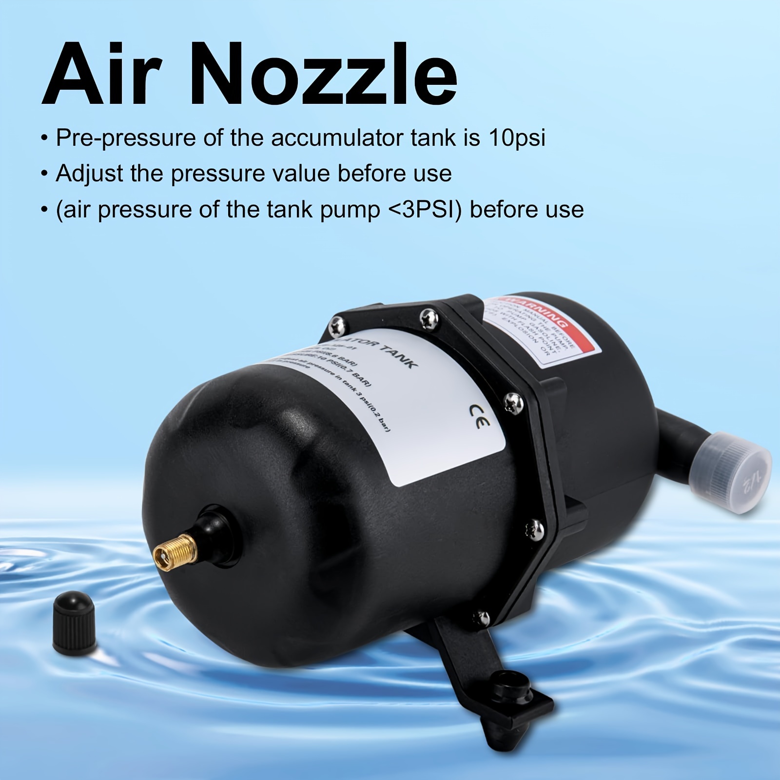 Réservoir Accumulateur à Pression – Anti-coup de Bélier 12V24V Maroc